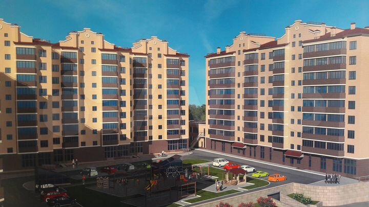 2-к. квартира, 71,5 м², 3/9 эт.