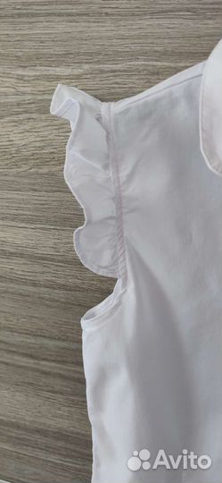 Блуза школьная белая р 128 134