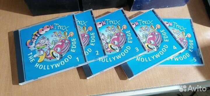 CD the Hollywood edge Редкие оригинальные диски