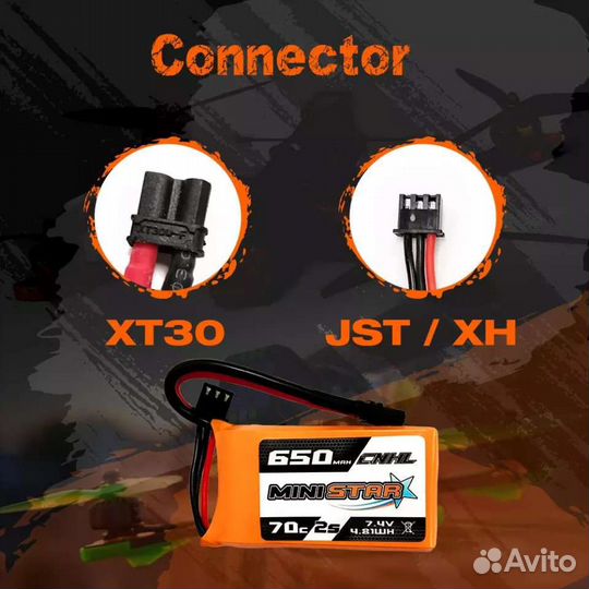 Cnhl 2 s 650 mah 70C