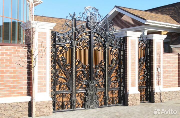 Кованные ворота