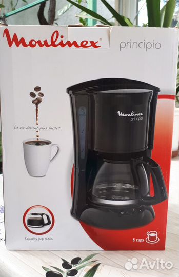 Кофеварка капельная moulinex