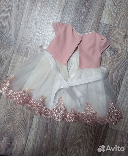 Платье праздничное детское 80 размер