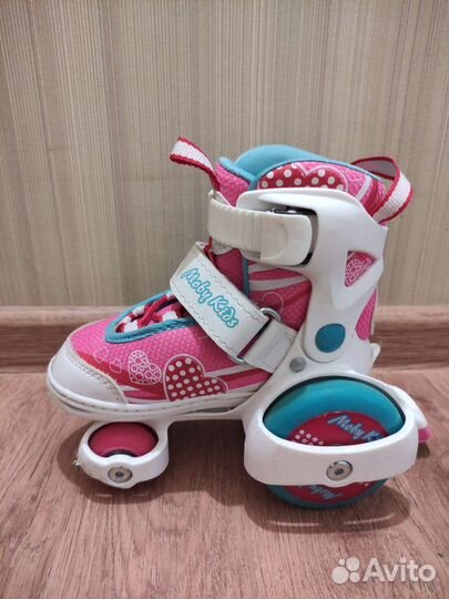Роликовые коньки детские раздвижные