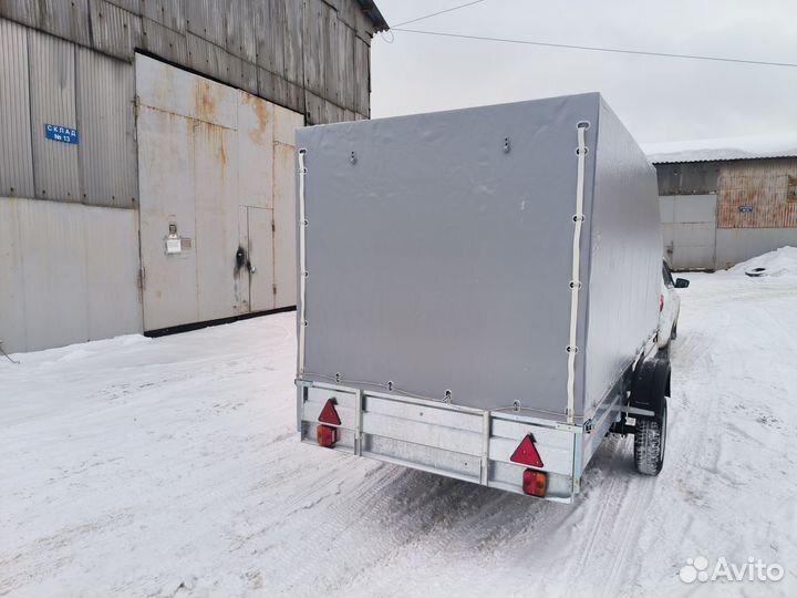 Прицеп новый 3,5х1,5 с евро тентом самосвал