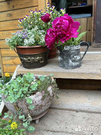 Кашпо декоративное для цветов