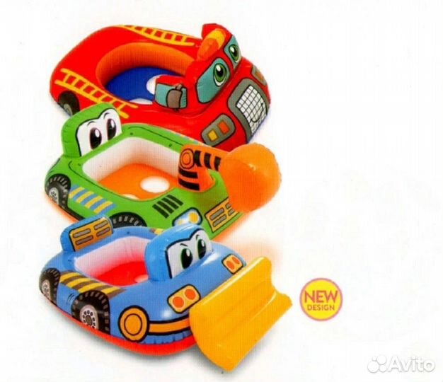 Круг для плавания с сиденьем «Транспорт»