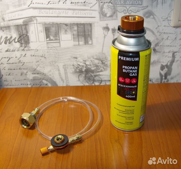 Адаптер переходник для заправки газовых баллонов