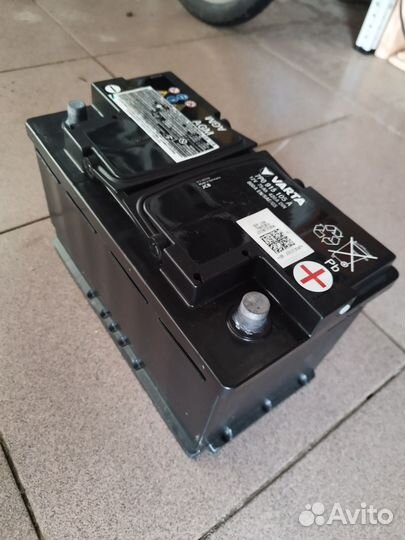 Аккумулятор автомобильный varta AGM 75 ah