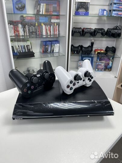 Ps3 super slim 500gb/прошитая