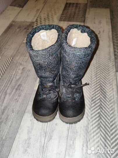 Сапоги зимние детские 26