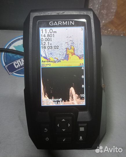 Эхолот Garmin striker plus 4cv с GT20M