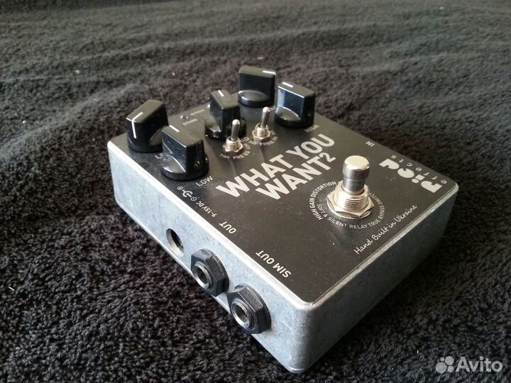 Педаль эффектов дисторшн Piod Eff. What You Want 2