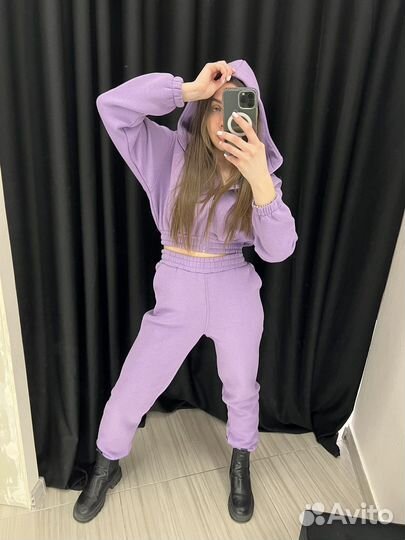 Спортивный костюм женский новый на флисе