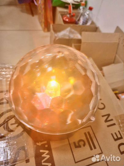 Детский радужный светильник на стол или пол