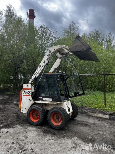 Услуги минипогрузчика бобкат