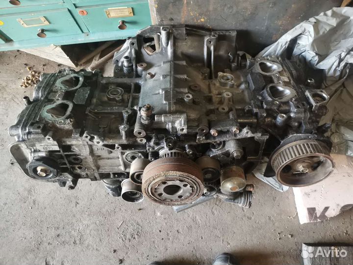 Двигатель на subaru impreza 2 0