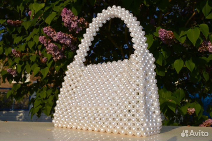 Сумка женская из бусин