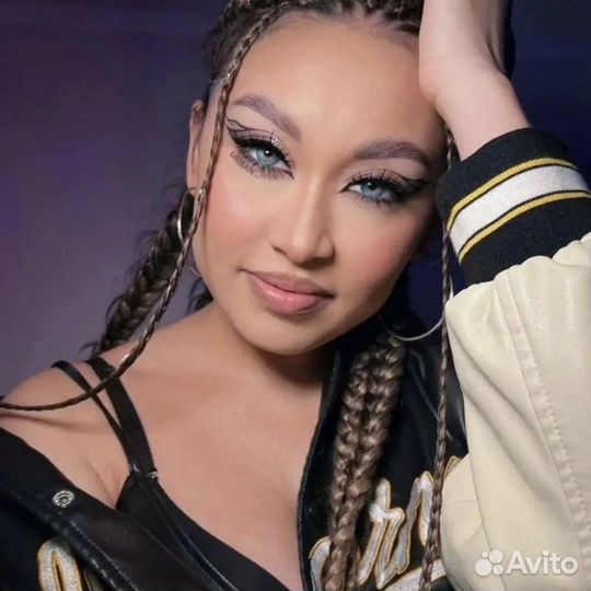 Линзы цветные Avatar N Blue