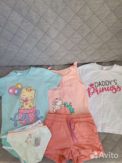 Вещи пакетом на девочку 86