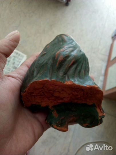 Статуэтка - печная накладка старая