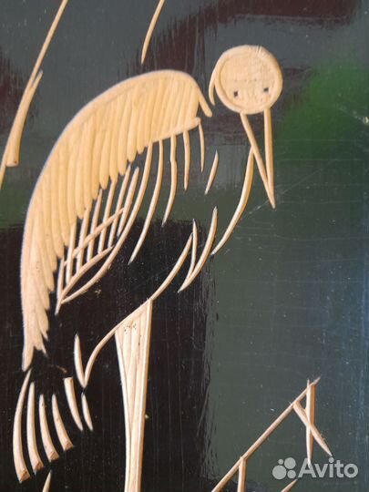 Резное панно из дерева СССР