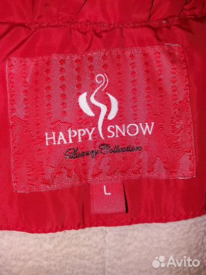Красные зимние Куртка и Варежки машинное производс