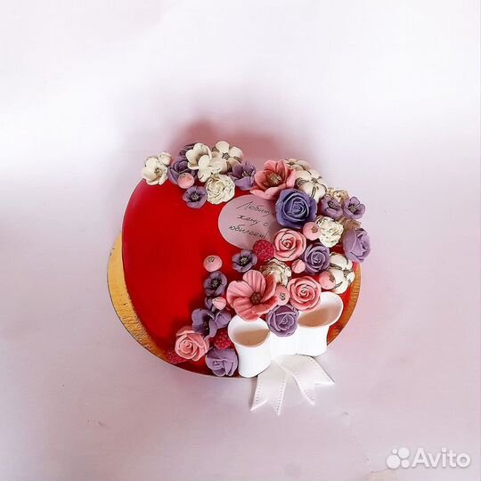 Торт-сердце на заказ в Самаре