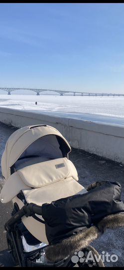 Коляска 3 в 1 Riko Basic Montana Ecco