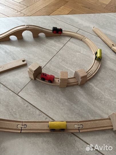 Деревянная железная дорога IKEA