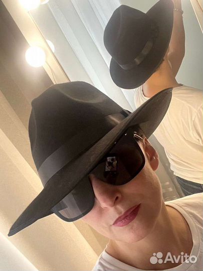 Шляпа кепка фетровая пляжная