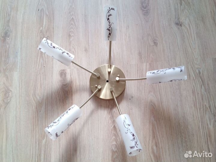 Люстра потолочная бу