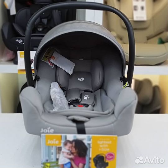 Автолюлька Joie i-snug 0-13кг gray ай сайз