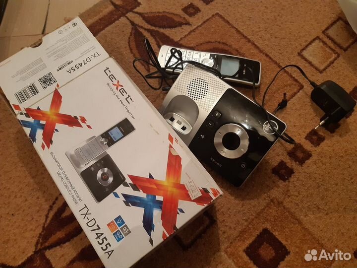 Телефоны стационарные Pansonic и Texet