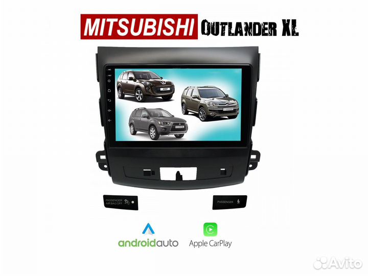 Topway Mitsubishi Outlander XL LTE CarPlay 4/32gb