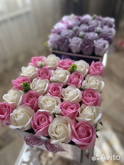 Мыльные букеты