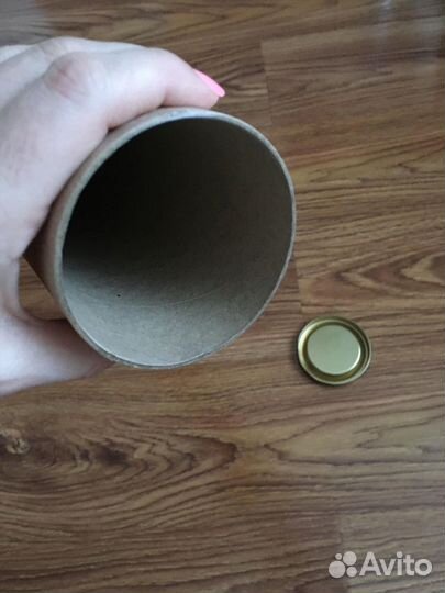 Картонный тубус формат А3 (подойдёт и для А4)