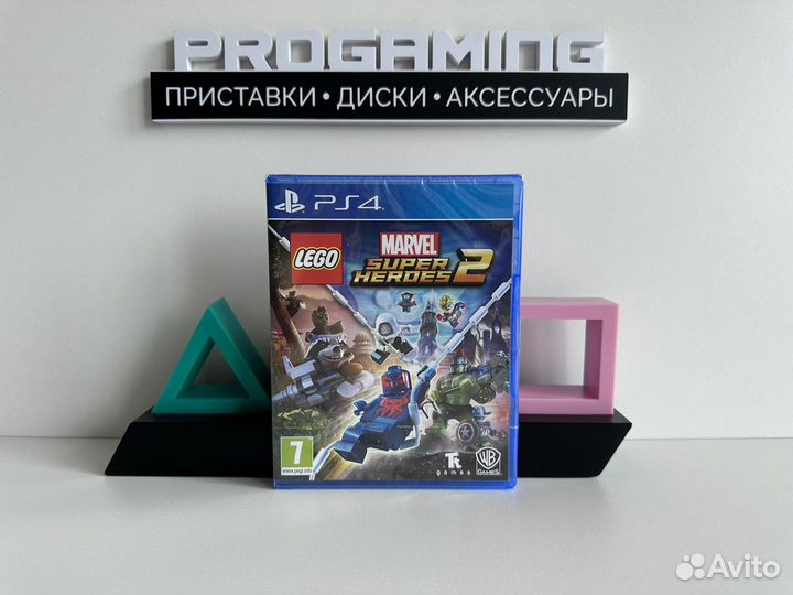 Lego marvel super heroes 2 диск для Sony PS4