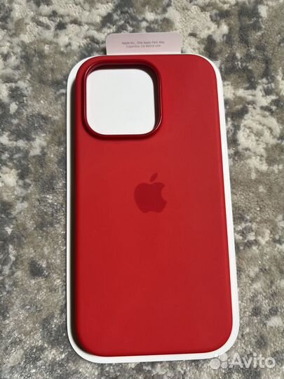 Оригинальный Чехол Apple iPhone 14 pro Red
