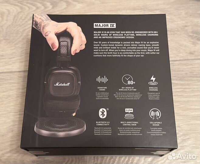 Наушники Marshall major 4 IV оригинал