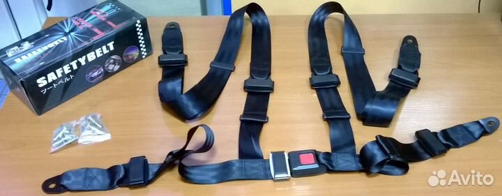 Ремень безопасности 4-х точечный новый