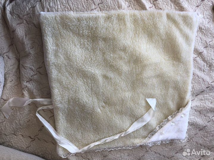 Детское одеяло на выписку зимнее