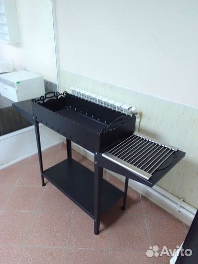 Мангал из толстостенного железа 4 мм