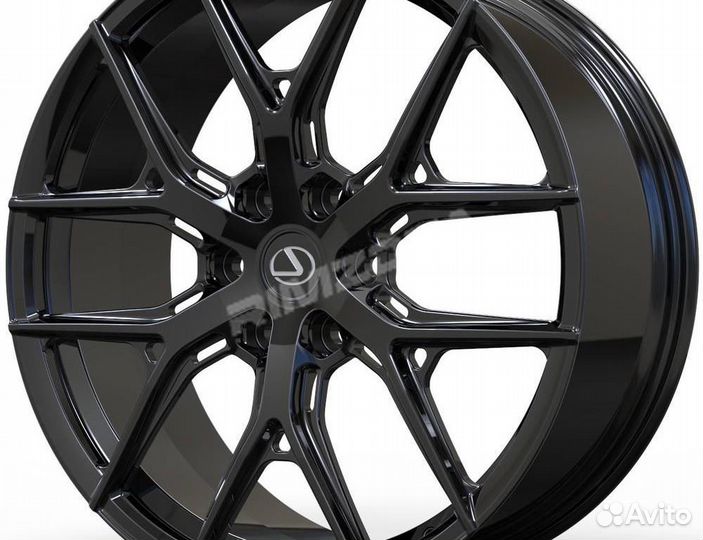 Кованый диск в стиле vossen R22 6x139.7. Стильный