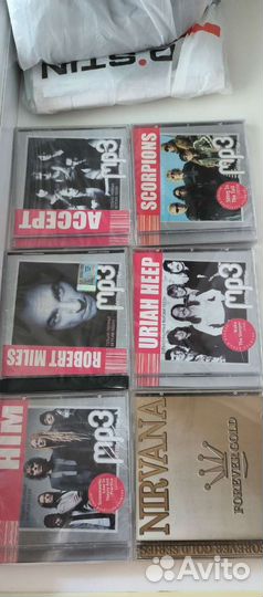 CD диски музыкальные