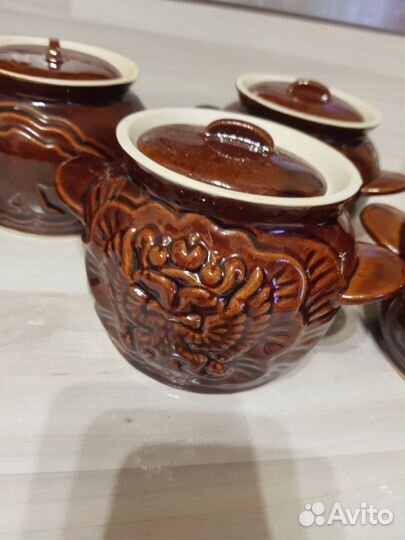 Горшочки для запекания 5 шт