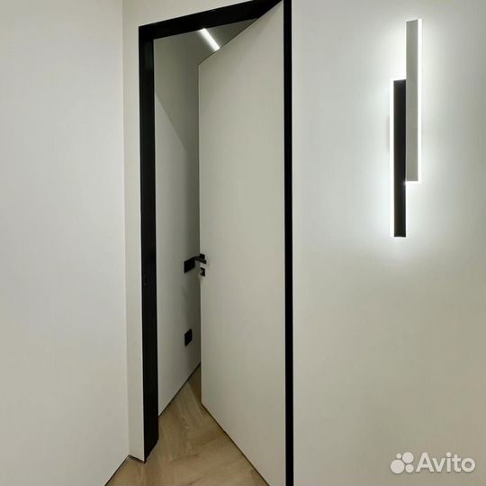 Скрытые межкомнатные двери