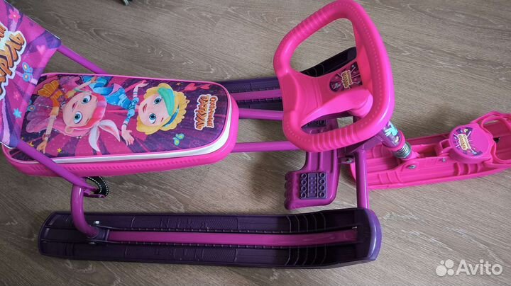 Детский снегокат новый