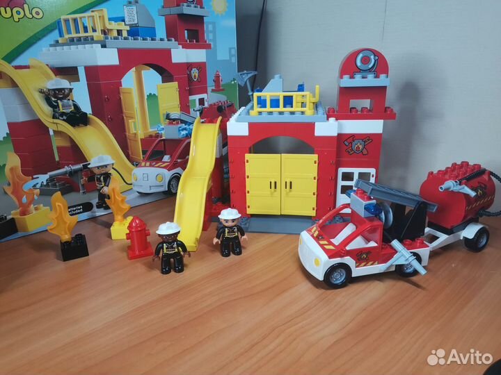 Lego duplo 6168 пожарная станция