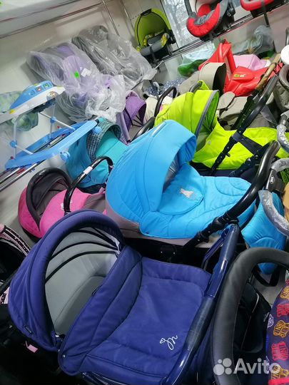 Коляска 2 в 1 для новорождённого